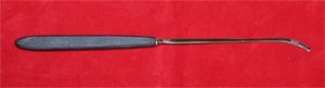 Cased ob set Uterine knife